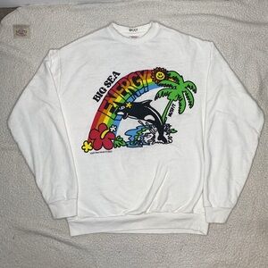 Misfit Mad Minds 2002 Big Sea Energy Sweatshirt: Size Small